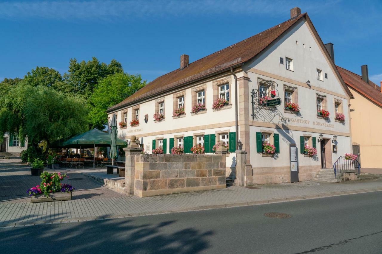 Landgasthof Mörsbergei Hotell Bubenreuth Exteriör bild